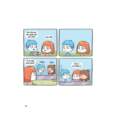 Sách - Công Chúa Tóc Cam: Yêu đương vui phết (trừ những lúc không) (Kolya Bùi) (Nhã Nam Official)