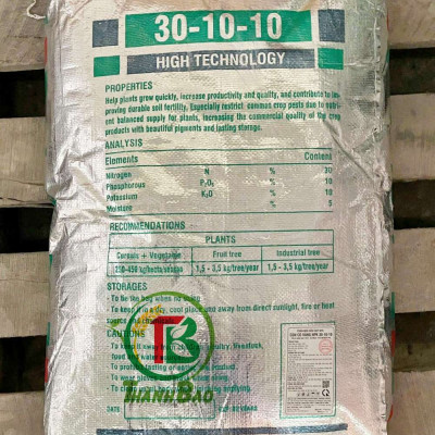 Phân bón NPK 30-10-10 TE CCV Bao 25kg