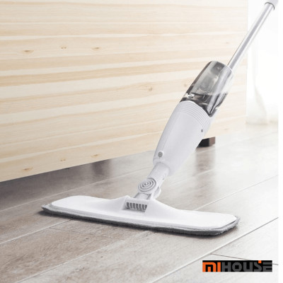 Cây lau nhà Xiaomi 2 trong 1 - Có phun nước Deerma Spray Water Spray Mop - Hàng Chính Hãng