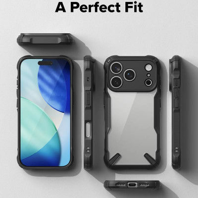 Ốp lưng cho iPhone 17 Pro Max / 17 Pro / Air RINGKE Fusion X - Hàng Chính Hãng