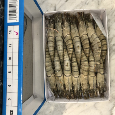 Tôm sú nguyên con sinh thái Seaprodex kích cỡ 14 con/hộp, 500gr