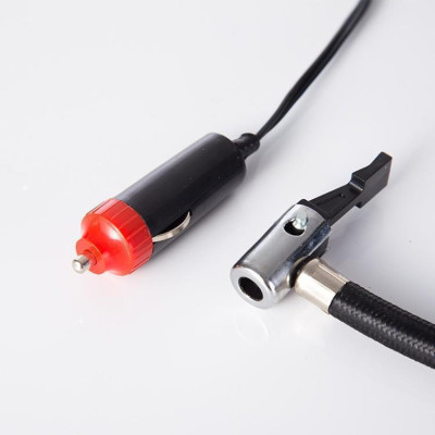 Máy Bơm Lốp Ô Tô / Xe Máy 12V 300Psi Có Đồng Hồ