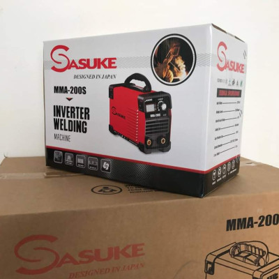 Máy hàn que điện tử Sasuke MMA 200S (200A, hàn liên tục que 2.5mm-3.2mm)- Hàng chính hãng