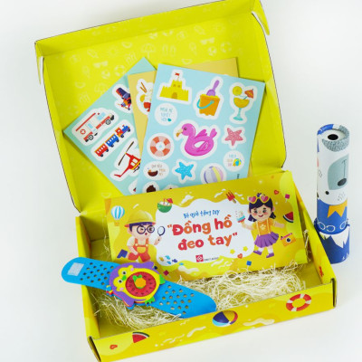 Sách - Hộp Hè Khám Phá, Thỏa Trí Tò Mò – Mở Ra Thấy Mùa Hè - Hộp quà cho trẻ 3 - 6 tuổi – Đinh Tị Books