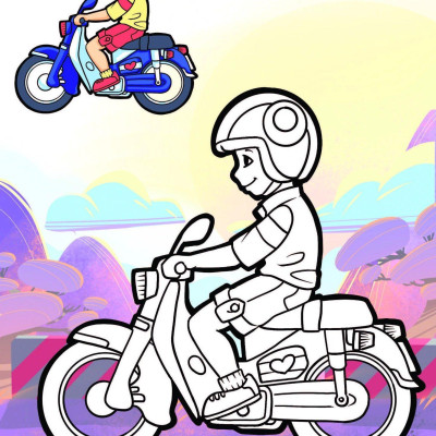 Nào Mình Cùng Tô Màu Nhé! - Phương Tiện