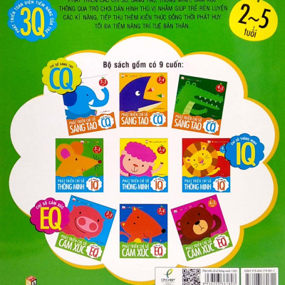 Miếng Dán Thần Kì - Phát Triển Chỉ Số Thông Minh - Chỉ Số Thông Minh IQ - 2 - 3 Tuổi (Tái Bản 2022)