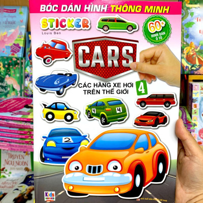 Sticker Bóc Dán Hình Thông Minh - Car - Các Hãng Xe Trên Thế Giới 4