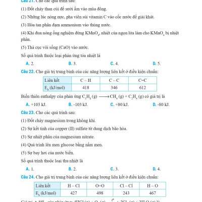 Bài Tập Bổ Trợ Nâng Cao Kỹ Năng Hóa Học Lớp 10 - Tập 2