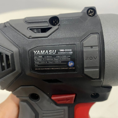 MÁY SIẾT VÍT PIN 20V 4000MAH YMS-CV330 YAMASU - HÀNG CHÍNH HÃNG