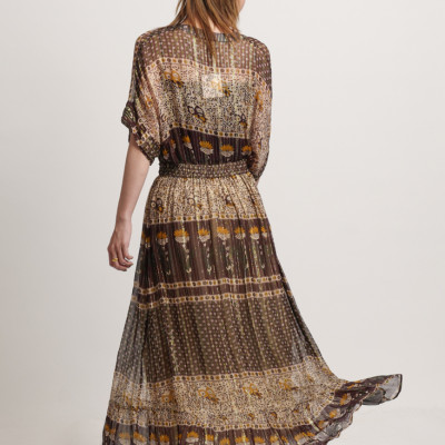 Áo Ánh Kim Cotton Voan Cao Cấp Luna Llena