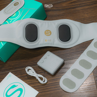 Máy massage lưng SKG W7 mátxa giảm đau vùng thắt lưng, đau do thoát vị, thoái hóa, mẹ bầu sau sinh, ngồi lâu