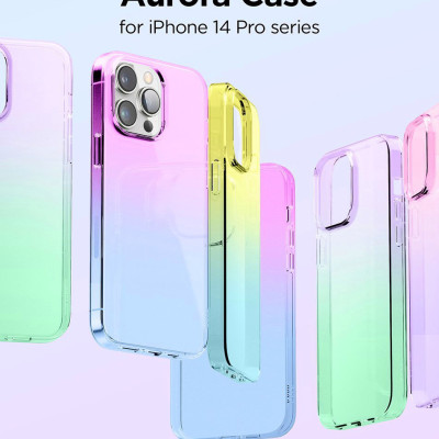 Ốp Lưng Elago Aurora Dành Cho iPhone 14 ProMax / 14 Pro / 14 Plus / 14, Siêu Đẹp - Hàng Chính Hãng