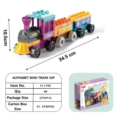 FEELO - Lắp Ráp Đoàn Tàu Xe Lữa - Chữ Cái & Số