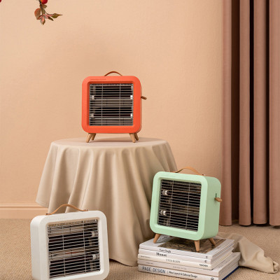 Máy sưởi phòng hồng ngoại 550W sưởi ấm cực nhanh, nhỏ gọn, sưởi ống thạch anh, an toàn chống cháy-Hàng nhập khẩu