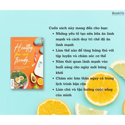 Sách Healthy Theo Cách Trendy Booklife - BẢN QUYỀN
