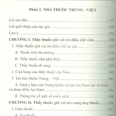 Lịch Sử Y Học Cổ Truyền Và Nhà Thuốc Trung - Việt 