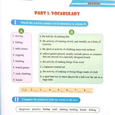 Bài Tập Bổ Trợ Toàn Diện Tiếng Anh 8