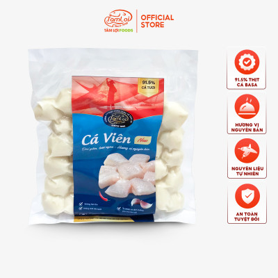 Combo 2 gói Cá viên Tâm Lợi 500gr, loại cao cấp - Đảm bảo sức khỏe - Giao nhanh trong 3h 