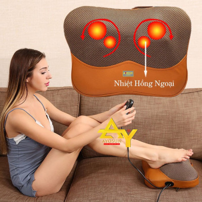 Gối massage Ayosun bản cao cấp mới
