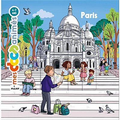 Truyện thiếu nhi tiếng Pháp - Paris từ 5 tuổi