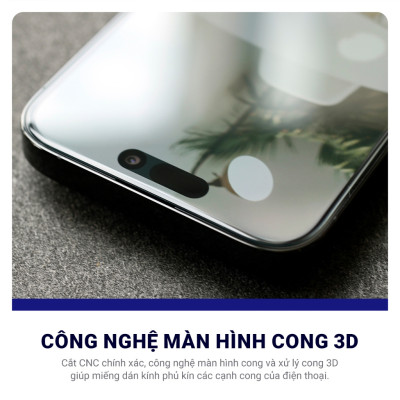 Kính cường lực khung tự dán cho iPhone 15 / 15 Plus / 15 Pro / 15 Pro Max hiệu WIWU SQ-008 Easy install - Viền siêu mỏng 0.33mm, chống mẻ cạnh, Phủ nano siêu mượt - Hàng nhập khẩu