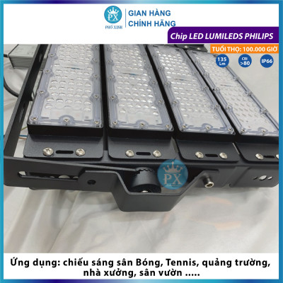 Đèn Pha Led Khaphaco 400W và 600W cho sân bóng đá, sân tennis, nhà xưởng, sân vườn