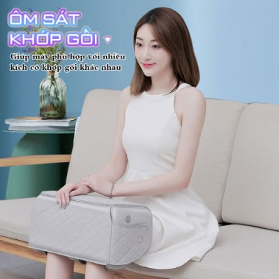 Máy Massage Đầu Gối YIJIA YJ-908F - Nén Ép Túi Khí Kết Hợp Rung Nóng