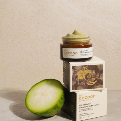 Combo Gel bí đao rửa mặt cocoon 140ml + Mặt nạ bí đao cocoon 30ml