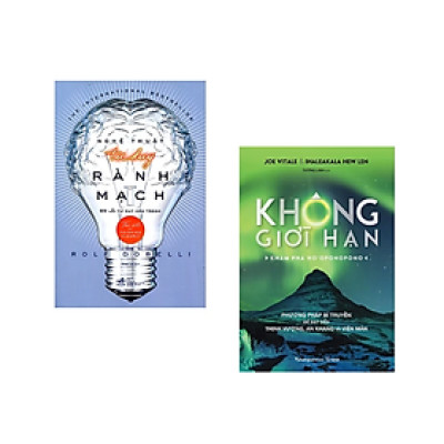 Combo sách Tư Duy Kĩ Năng Sống: Không Giới Hạn - Khám Phá HO