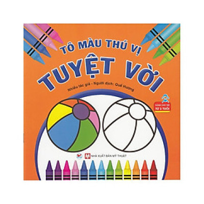 Sách Tô Màu Thú Vị Tuyệt Vời - Tân Việt Books