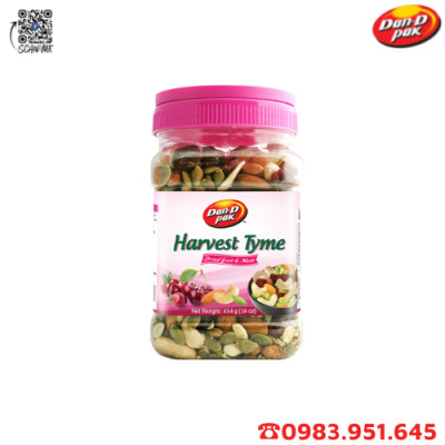 Thập Cẩm Hạt Harvest Tyme 454g Dan D Pak