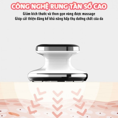 Máy Massage Bụng Cầm Tay Nikio NK-160 - Công Nghệ Sóng RF, EMS Giúp Săn Chắc Body