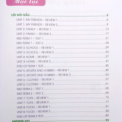 Bài Tập Bỗ Trợ Toàn Diện Tiếng Anh 3