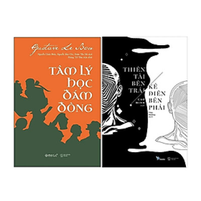 Combo 2 Cuốn: Tâm Lý Học Đám Đông + Thiên Tài Bên Trái Kẻ Điên Bên Phải