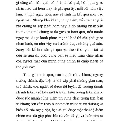 Thời Gian Sẽ Chữa Lành Tâm Hồn Bạn - hay trao gửi mọi thăng trầm của kiếp sống này cho thời gian
