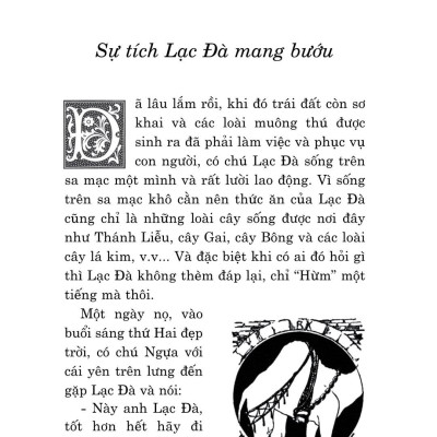 Sự Tích Các Loài Vật