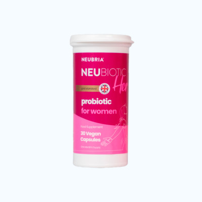 Thực phẩm bảo vệ sức khỏe Neubria® Neubiotic Her Bổ sung lợi khuẩn hỗ trợ sức khỏe nữ giới (Hộp 30 viên)