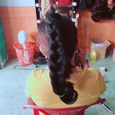 Tóc ngoặm con rít độc quyền- hình thật