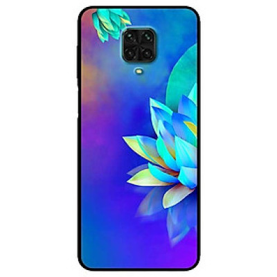 Ốp lưng dành cho Xiaomi Redmi 9s - 9 Pro - 9 Promax mẫu Sen Xanh Tím