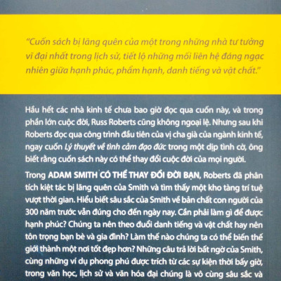 Adam Smith Có Thể Thay Đổi Đời Bạn