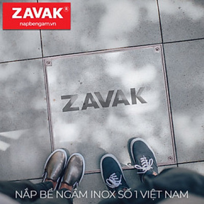 Nắp bể ngầm Zavak Inox 304. MHO 500x500