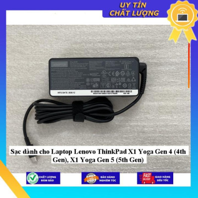 Sạc dùng cho Laptop Lenovo ThinkPad X1 Yoga Gen 4 (4th Gen) X1 Yoga Gen 5 (5th Gen) - Hàng Nhập Khẩu New Seal