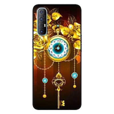 Ốp lưng dành cho Oppo Reno 3 Pro mẫu Đồng Hồ Chìa Khóa