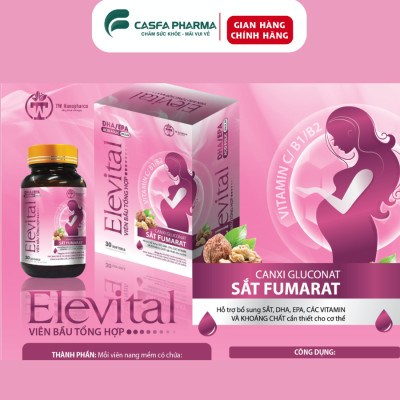 Combo vitamin tổng hợp cho bà bầu, bổ sung canxi, cho phụ nữ đang bầu và cho con bú