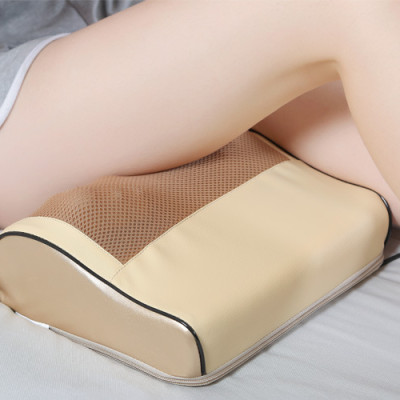 Gối massage hồng ngoại trị liệu 16 bi - Máy massage Cổ, Vai, Gáy, Lưng, Eo