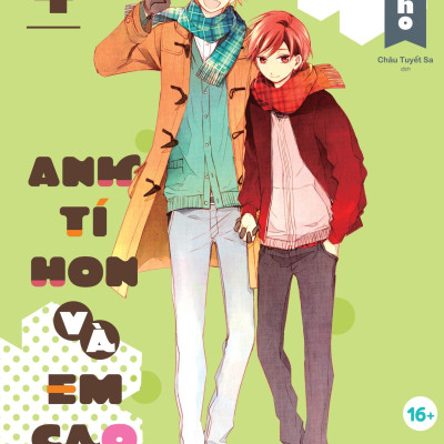Sách - Bộ Manga - Anh Tí Hon Và Em Cao Kều - Tập 3 + Tập 4 (Bộ 2 Tập) - Tặng Kèm Sticker Tem
