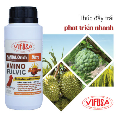 BANDA.Orich Ultra - Phân bón Amino Fulvic chai 500ml
