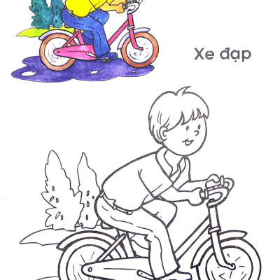 Tập Tô Màu - Các Loại Xe