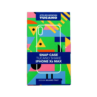 Ốp lưng iPhone Xs/X TUCANO Shake Mendini - Hàng chính hãng