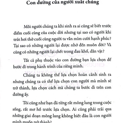 Hành Trình Người Xuất Chúng - Tập 2 - 7 Lựa Chọn Thông Minh Của Người Xuất Chúng